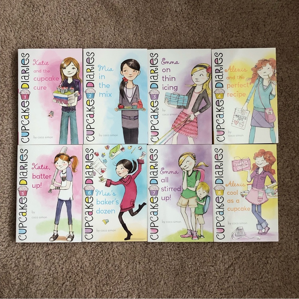 Cupcake Diaries Set Books #1-8 🧁 Like New